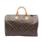 Pre-owned Canvas louis-vuitton-bags Louis Vuitton Vintage , Brown , Da...