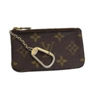 Pre-owned Canvas wallets Louis Vuitton Vintage , Brown , Dames