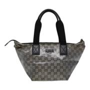 Pre-owned Canvas gucci-bags Gucci Vintage , Beige , Dames