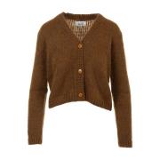 Stijlvolle Cardigan Sweaters NIU , Brown , Dames