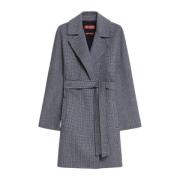 Wollen Cardigan Jas Max Mara Studio , Gray , Dames