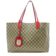 Pre-owned Leather gucci-bags Gucci Vintage , Beige , Dames