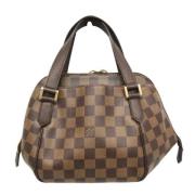 Pre-owned Canvas handbags Louis Vuitton Vintage , Brown , Dames