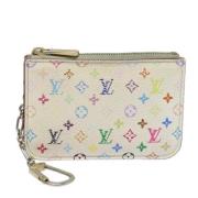 Pre-owned Canvas wallets Louis Vuitton Vintage , White , Dames