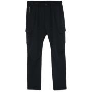 Zwarte Cargo Broek Herno , Black , Heren