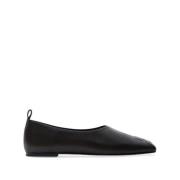 Geborduurde Heritage Zwarte Mocassin Courrèges , Black , Dames