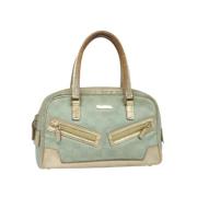 Pre-owned Canvas gucci-bags Gucci Vintage , Blue , Dames