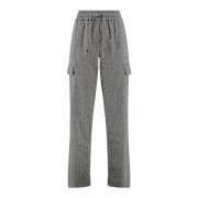 Elegante Broek voor Vrouwen D.Exterior , Gray , Dames