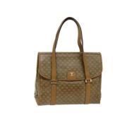 Pre-owned Canvas celine-bags Celine Vintage , Brown , Dames