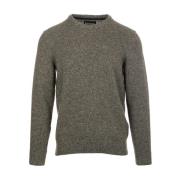 Tisbury Crew Sweaters Barbour , Gray , Heren