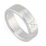 Gucci Signature ring in sterling zilver Gucci , Gray , Dames