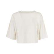 Elegante Gebreide Top Max Mara , Beige , Dames