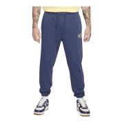 Heren Logo Sweatpants Nike , Blue , Heren