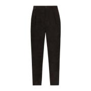 Zwarte Broek voor Mannen Aw24 Dolce & Gabbana , Black , Heren