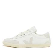 Witte Natuurlijke Leren Volley Sneakers Veja , White , Heren