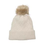 Kate Pom Pom Hoed Vrouw Only , White , Dames