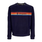 Retrostijl Crewneck Sweatshirt Cotopaxi , Blue , Heren