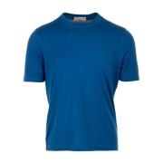 Blauwe T-shirts en Polos Filippo De Laurentiis , Blue , Heren