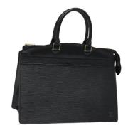 Pre-owned Leather louis-vuitton-bags Louis Vuitton Vintage , Black , D...