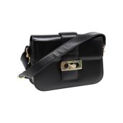 Pre-owned Leather celine-bags Celine Vintage , Black , Dames