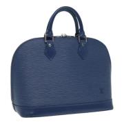 Pre-owned Leather louis-vuitton-bags Louis Vuitton Vintage , Blue , Da...