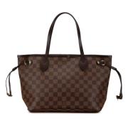 Pre-owned Canvas totes Louis Vuitton Vintage , Brown , Dames