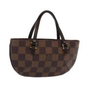 Pre-owned Canvas pouches Louis Vuitton Vintage , Brown , Dames