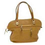 Pre-owned Leather handbags Chloé Pre-owned , Brown , Dames