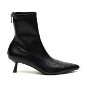 Zwarte Enkellaarzen Tronchetto Stijl Steve Madden , Black , Dames