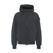 Gewatteerd Softshell Jack met Hoge Kraag Blauer , Black , Heren