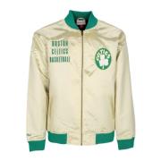 Boston Celtics Vintage Lichtgewicht Satijnen Jas Mitchell & Ness , Yel...