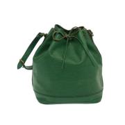 Pre-owned Leather louis-vuitton-bags Louis Vuitton Vintage , Green , D...