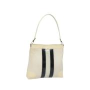 Pre-owned Canvas gucci-bags Gucci Vintage , White , Dames