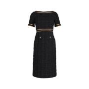 Pre-owned Polyester dresses Gucci Vintage , Black , Dames