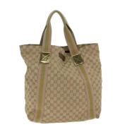 Pre-owned Canvas gucci-bags Gucci Vintage , Brown , Dames