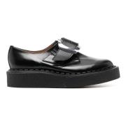 Zwarte Gespte Monnik Schoenen Comme des Garçons , Black , Heren