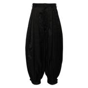 Zwarte broek met knoopsluiting Comme des Garçons , Black , Heren