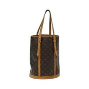 Pre-owned Canvas louis-vuitton-bags Louis Vuitton Vintage , Brown , Da...