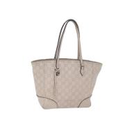 Pre-owned Canvas gucci-bags Gucci Vintage , Beige , Dames