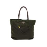 Pre-owned Nylon prada-bags Prada Vintage , Green , Dames