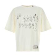 Eenden Grafische Tee Mihara Yasuhiro , White , Heren