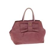 Pre-owned Nylon handbags Prada Vintage , Pink , Dames