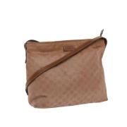 Pre-owned Canvas gucci-bags Gucci Vintage , Brown , Dames