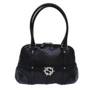 Pre-owned Leather gucci-bags Gucci Vintage , Black , Dames