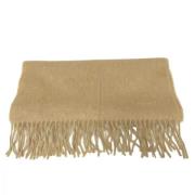 Pre-owned Fabric scarves Hermès Vintage , Beige , Unisex