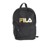 Rugzak met bedrukt logo in canvas Fila , Black , Heren