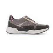 Comfortabele wandelsneaker - Grijs mix Gabor , Gray , Dames