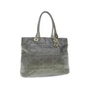 Pre-owned Canvas dior-bags Dior Vintage , Gray , Dames