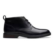 Zwarte Heren Chukka Enkellaars Clarks , Black , Heren