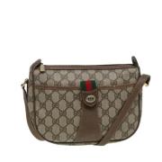 Pre-owned Leather gucci-bags Gucci Vintage , White , Dames